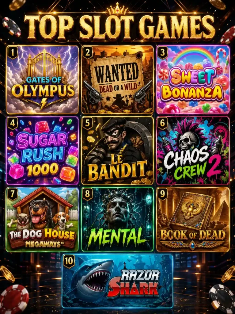 roobet top pokies