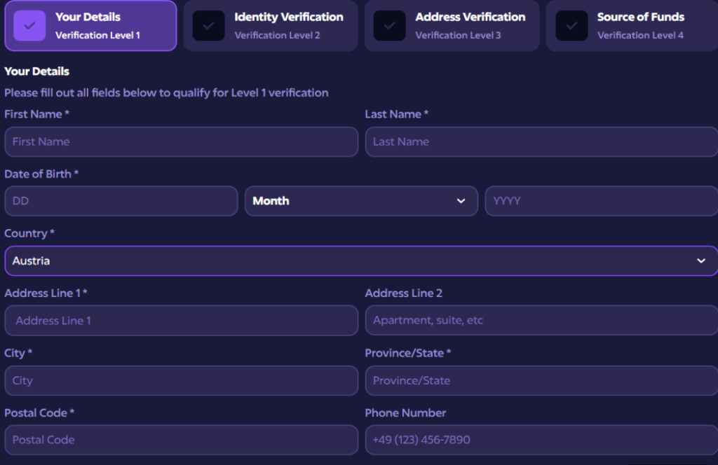Roobet Verification Process